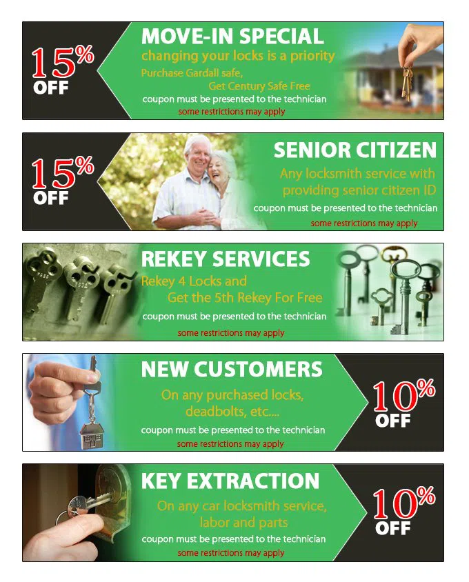 Lock Safe Services Detroit, MI 313-423-3732 - coupon23-set-five